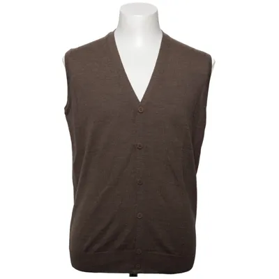 Vest (Brun) fra Shelton & Green Akryl, Merinould