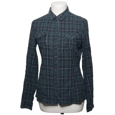 Chemise en flanelle (Bleu, Vert) de Urban Surface Coton