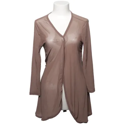 Cardigan (Brown, Beige) from Muse Elastane, Polyamide, Viscose