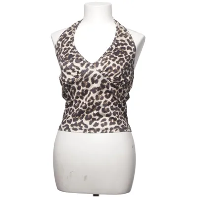 Haltertop (Beige, Bruin, Zwart) van Shein Elastaan, Polyester