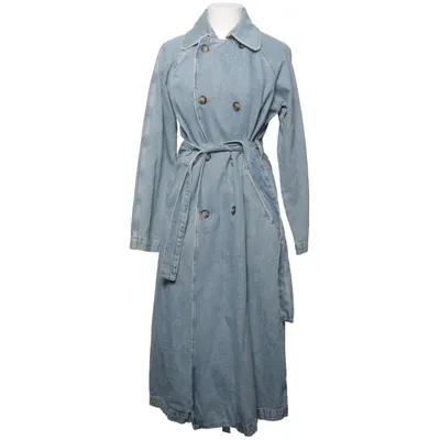 Trench-coat (Bleu) de Zara Coton