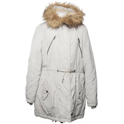 Parka (Beige) from Dotted Blue Polyester