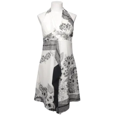 Halterneckklänning (Vit, Svart) från Axara Polyester