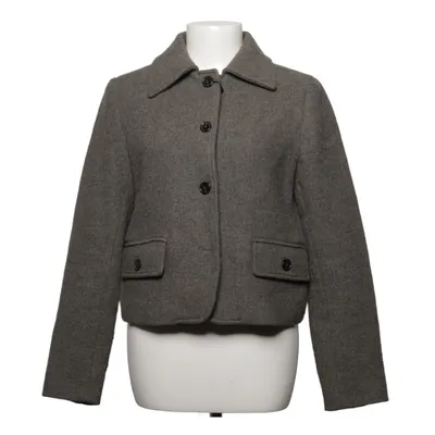 Jacket (Gray) from Massimo Dutti Acetate, Cotton, Modal, Polyester