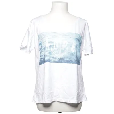 T-shirt (White, Blue) from Concrete Humanity Cotton
