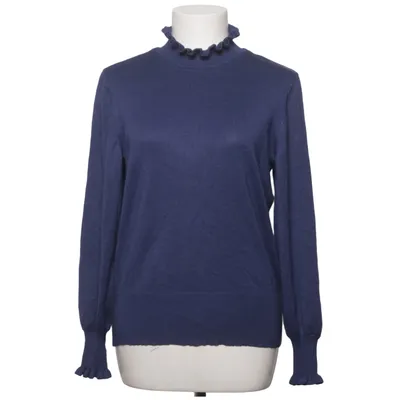 Pul à col roulé (Bleu) de Zero Polyester, Viscose