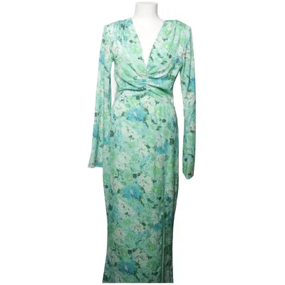 Robe longue (Vert, Bleu, Multicolore) de Adoore Élasthane, Polyester