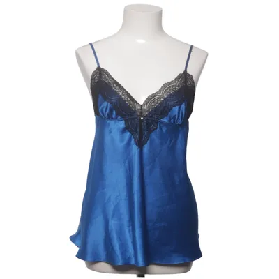 Haut de pyjama (Bleu, Noir) de Victoria's Secret Élasthane, Polyamide, Polyester