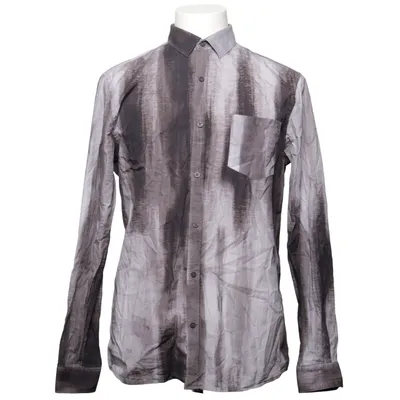 Shirt (Gray, White) from Emilio Denim Cotton