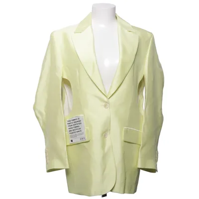 Blazer (Gul) fra H&M Innovation Science Story Acetat, Polyester, Silke