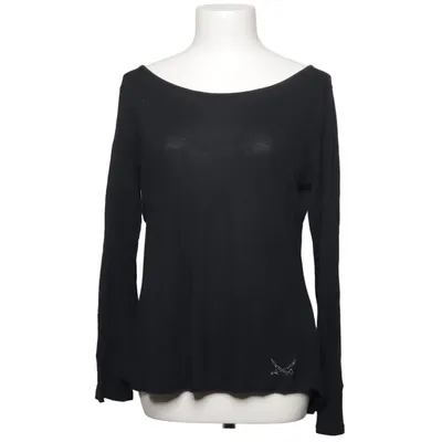 Long sleeve T-shirt (Black) from Sansibar Modal, Silk