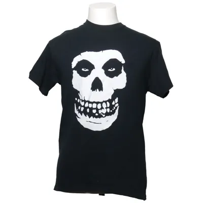 T-shirt (Sort, Hvid) fra Gildan