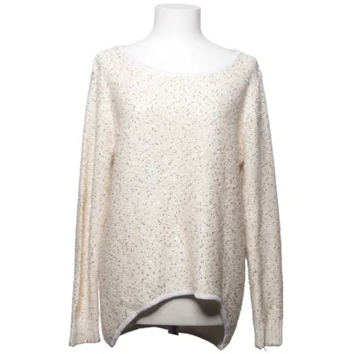 Sweater (Hvid, Guld) fra Soky & Soka Akryl, Polyester