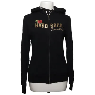 Kapuzenpullover (Schwarz) von Hard Rock Elasthan, Viskose