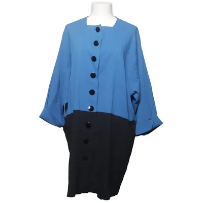 Blousejurk (Blauw, Zwart) van Anna Katoen
