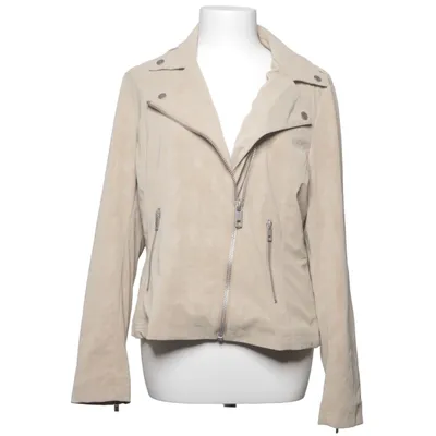 Veste de motard (Beige) de Escandelle Polyester, Polyuréthane