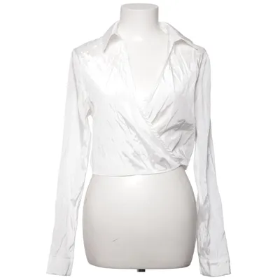 Blus (Vit) från NA-KD Bomull, Polyester