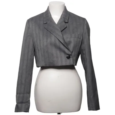 Blazer (Gray) from Pull & Bear Polyester