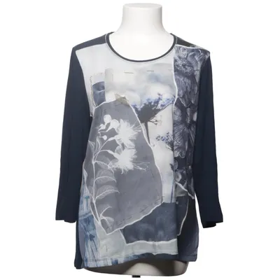 Långärmad t-shirt (Blå, Flerfärgad) från Barbara Lebek Elastan, Polyester, Viskos