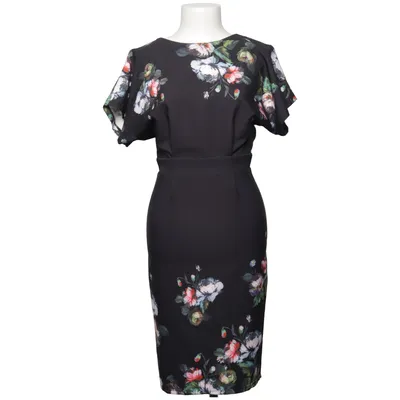 Dress (Black, Multicolored) from Paper Dolls