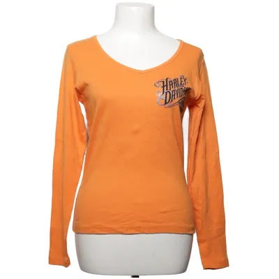 Langarmshirt (Orange) von Harley Davidson Baumwolle