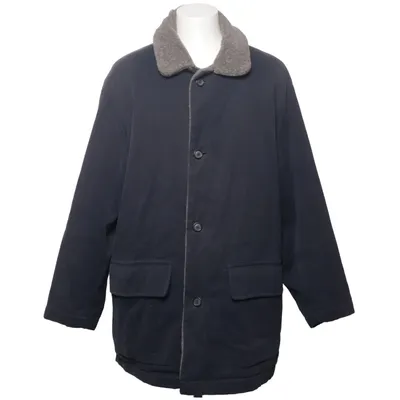 Shearlingjakke (Blå) fra Corneliani Akryl, Bomuld, Polyester, Polyurethan, Uld