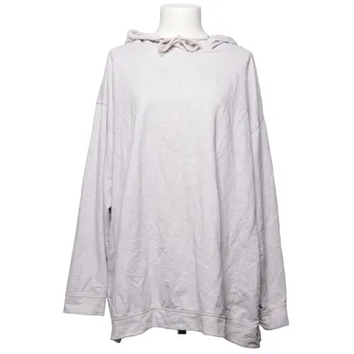 Hættetrøje (Grå) fra Janina Curved Bomuld, Polyester