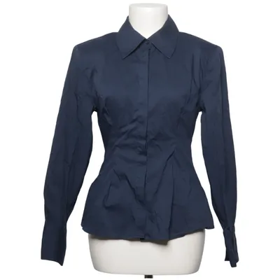 Shirt (Blue) from Gina Tricot Cotton, Elastane, Polyamide