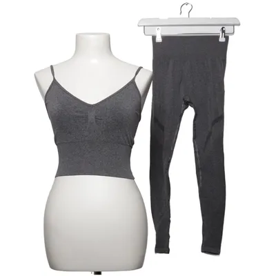 Träningsset (Grå) från Chiquelle Activewear Elastan, Polyamid, Polyester