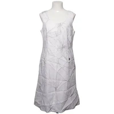 Dress (White, Gray) from Tuzzi Acetate, Linen, Viscose