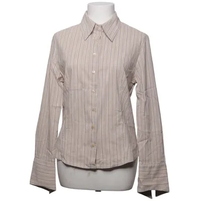 Shirt (Beige, Brown) from Oscar of Sweden
