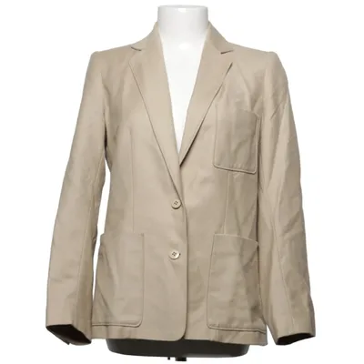 Blazer (Beige) from Gaston Jaunet Wool