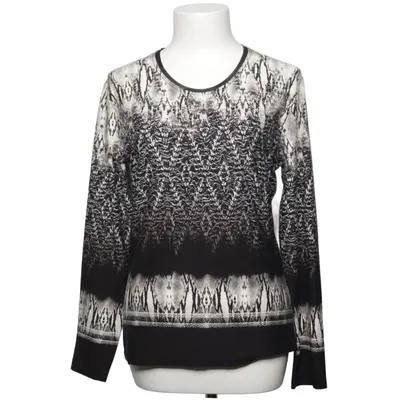 Long sleeve T-shirt (Black, White) from Zorbe Elastane, Viscose