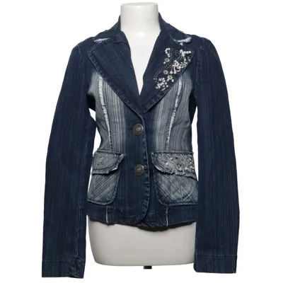 Blazer (Blau) von Ittierre Galliano Baumwolle, Elasthan