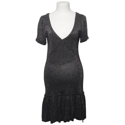 Robe (Noir, Argent) de Sensation Fibre métallique, Viscose