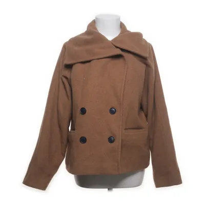 Skepparkavaj (Brun) från InWear Polyester, Ull