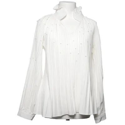 Blouse (Blanc) de Luzabelle Coton, Viscose