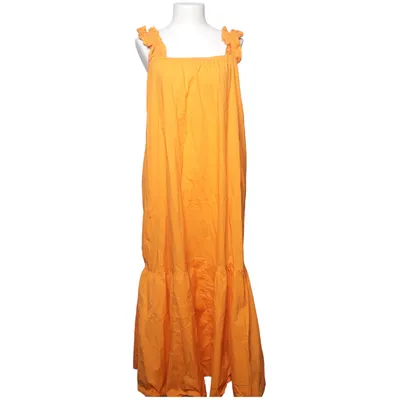 Maxikjole (Orange) fra Women Essentials by Tchibo Elastan, Økologisk bomuld
