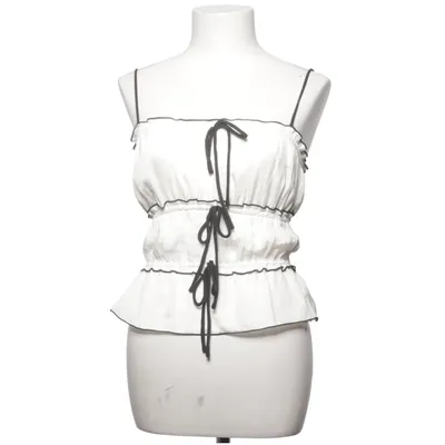 Débardeur (Blanc, Noir) de Gina Tricot Polyester