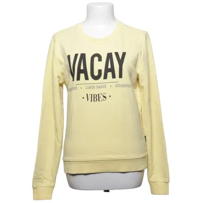Sweatshirt (Geel) van Colourful Rebel Katoen, Polyester