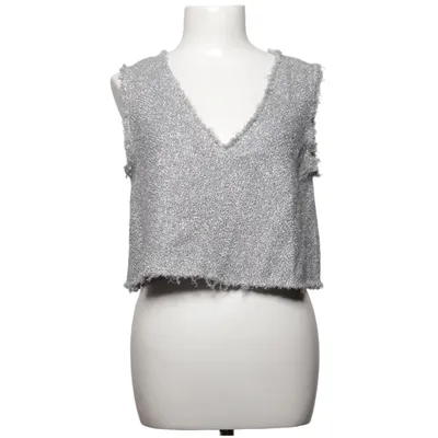 Crop Top (Silber) von Hanne Bloch Polyamid, Polyester, Viskose