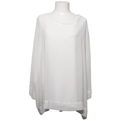 Blouse (White) from Rick Cardona Elastane, Polyester, Viscose