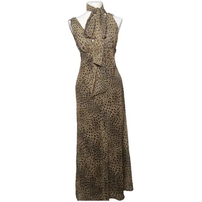 Kleid (Braun, Schwarz) von Zara Polyester