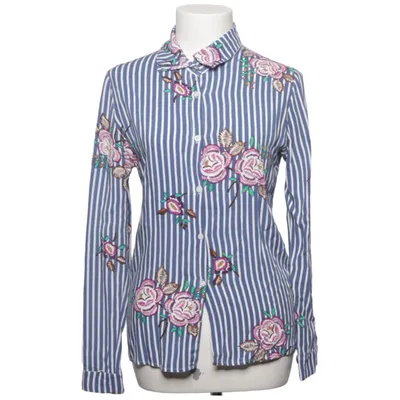 Blouse (Blue, White, Multicolored) from Klaus Dilkrath Polyester, Viscose