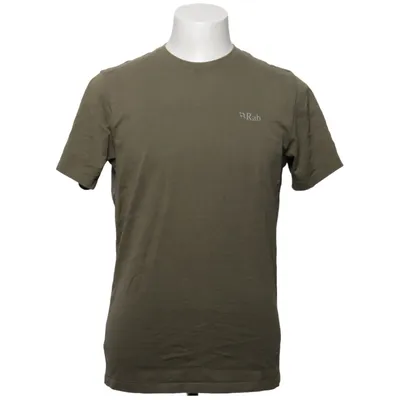 T-shirt (Basecamp 3 Peak Tee) von Rab Bio-Baumwolle