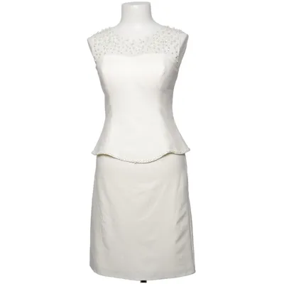 Robe de cocktail (Blanc) de Altanight Polyester