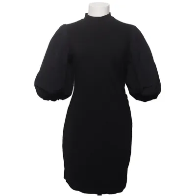 Jurk (Zwart) van Gestuz Katoen, Elastaan, Polyamide, Viscose