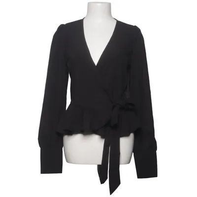 Blouse portefeuille (Noir) de NLY Trend Polyester