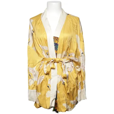 Kimono (Gelb, Mehrfarbig) von Zara Viskose