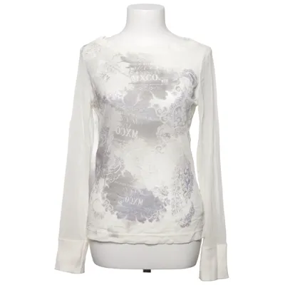Lange mouwen shirt (Wit, Grijs) van Mexx Katoen, Polyamide